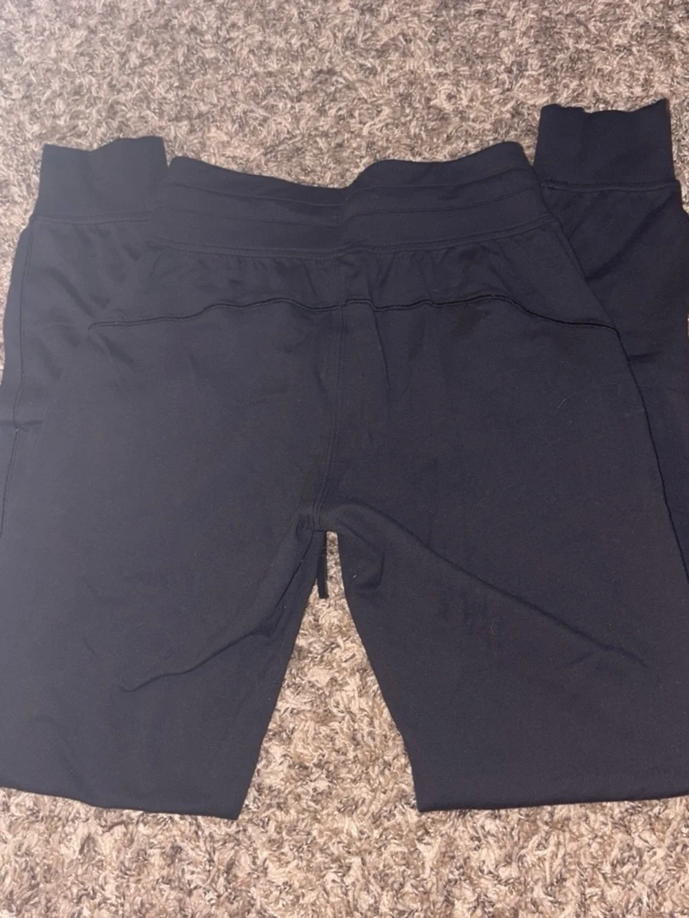 lululemon athletica Black Drawstring Ready to Rulu Track Joggers